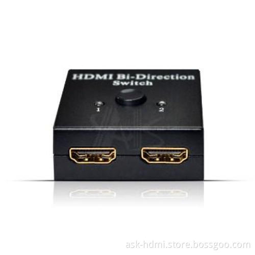 Audio video switcher 2 input 1 output